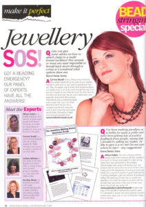 Make Jewellery Magazine Article